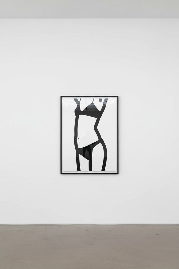 Julian Opie - Suzanne (front) 1, 2006, Screenprint