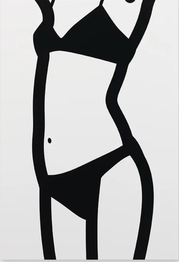 Julian Opie - Suzanne (front) 1, 2006