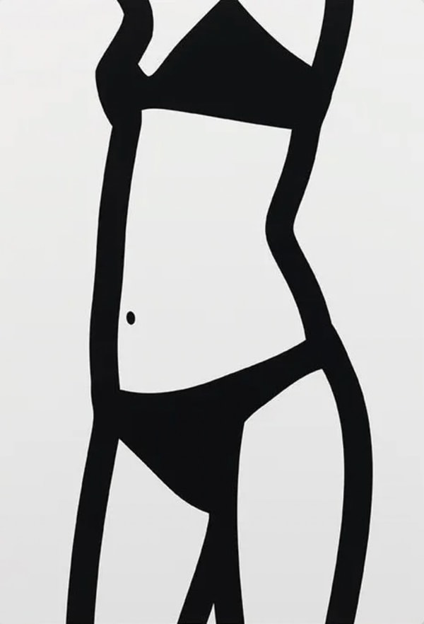 Julian Opie - Suzanne (front) 2, 2006
