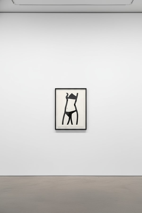 Julian Opie - Suzanne (front) 3, 2006, Screenprint