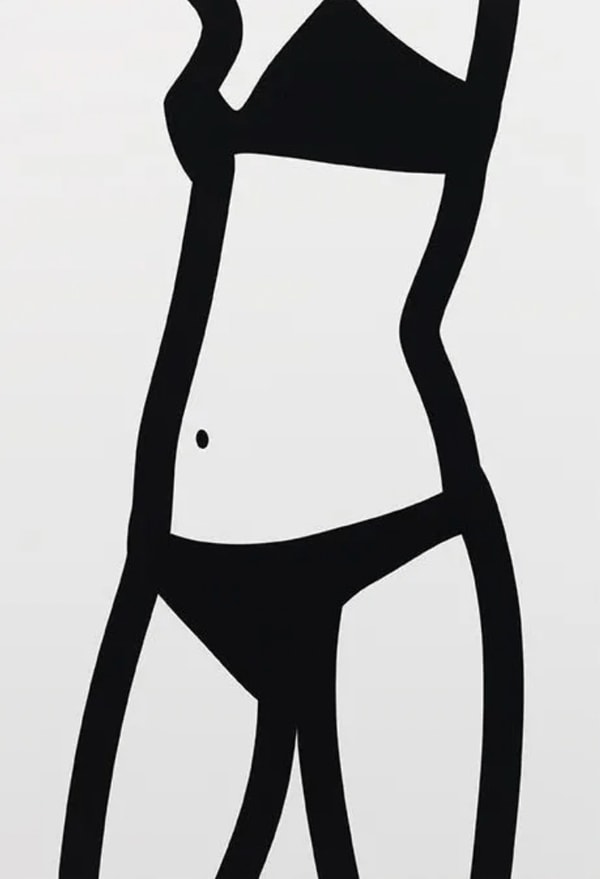 Julian Opie - Suzanne (front) 3, 2006