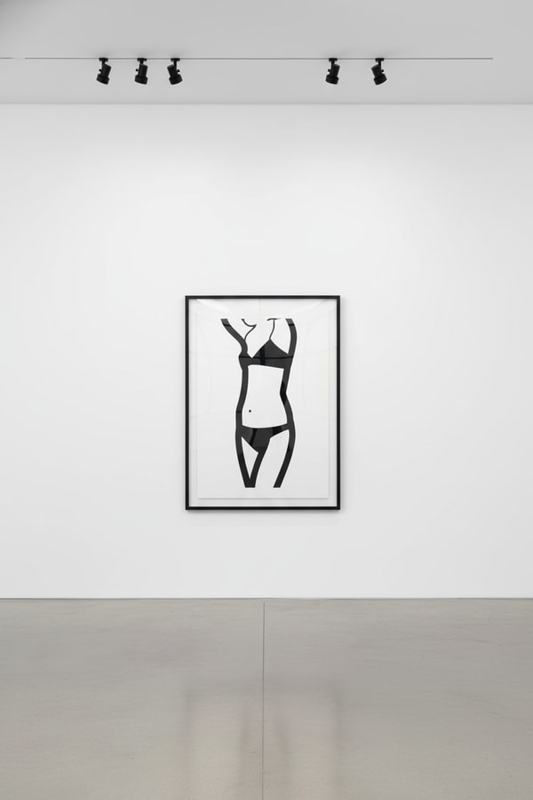 Julian Opie - Suzanne (front) 7, 2006, Screenprint