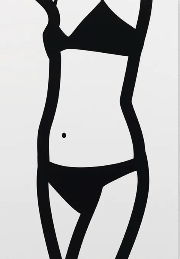 Julian Opie - Suzanne (front) 7, 2006
