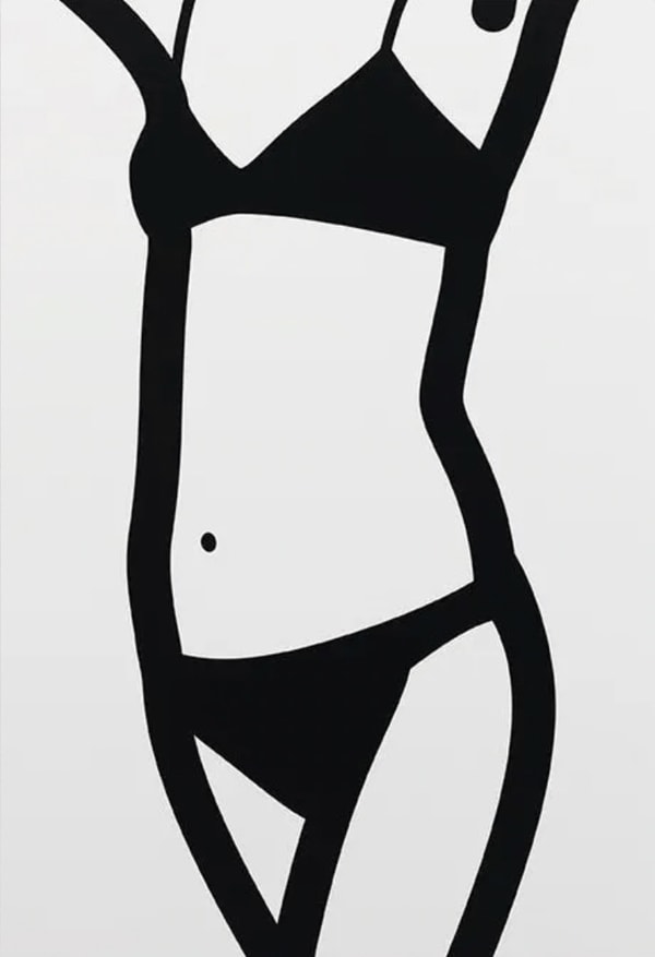 Julian Opie - Suzanne (front) 9, 2006