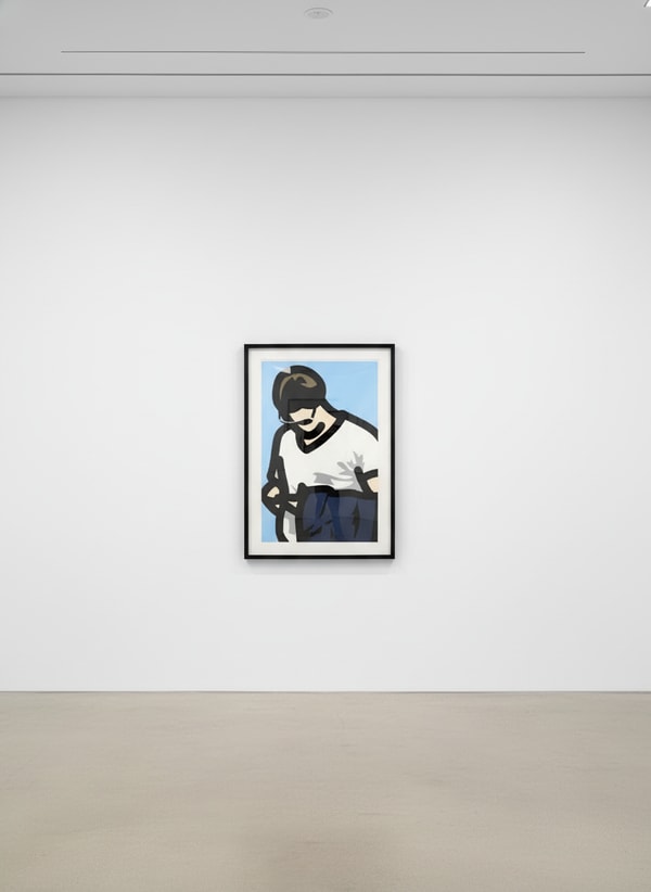 Julian Opie - Tourist With Phone, 2014
