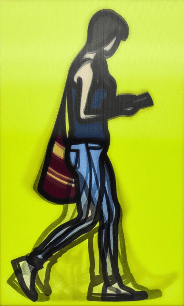 Julian Opie - Waitress , from Walking In London, 2014