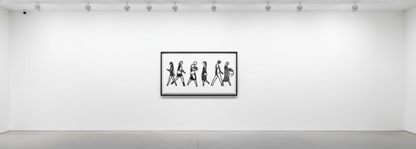Julian Opie - Walking In Melbourne 9, 2018