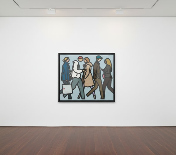 Julian Opie - Walking in New York 7, 2019