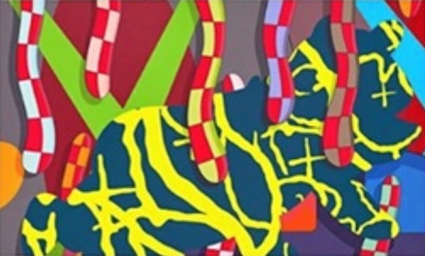 KAWS - Far, Far Down, 2018