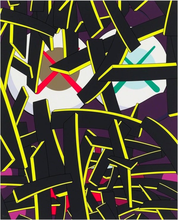 KAWS - Paper Smile, 2012