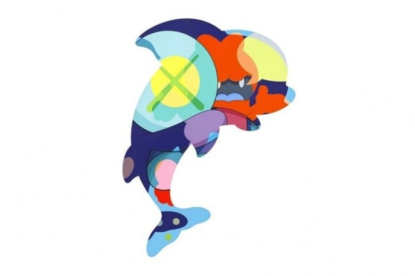 KAWS - Piranhas While You Were Sleeping, 2016