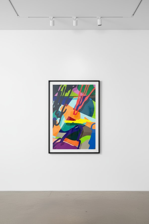 KAWS - Tension (2), 2019, Screen print on Saunders Waterford 425gm HP hi-white