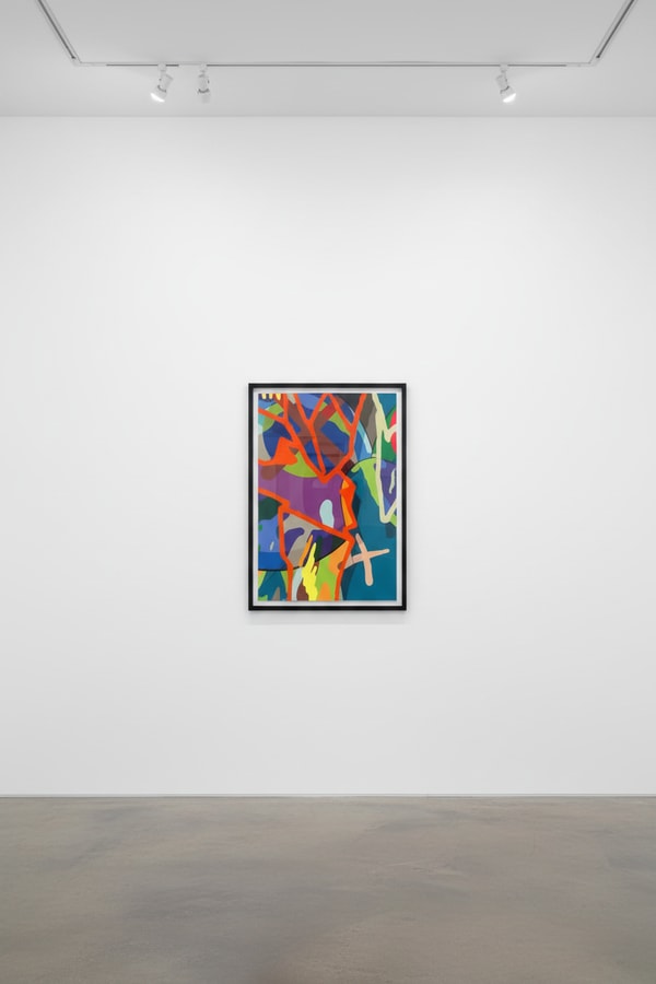 KAWS - Tension, 2019, Screen print on Saunders Waterford 425gm HP hi-white