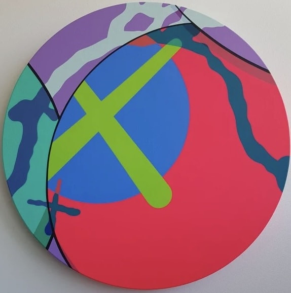 KAWS - Tondo, 2017
