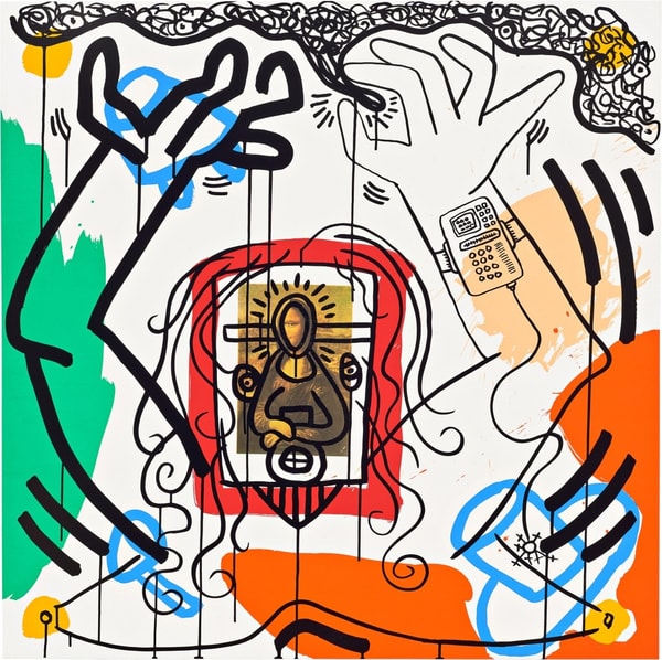 Keith Haring - Apocalypse 6 (Littmann PP. 105), 1988