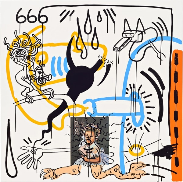 Keith Haring - Apocalypse 8 (Littmann PP. 106), 1988