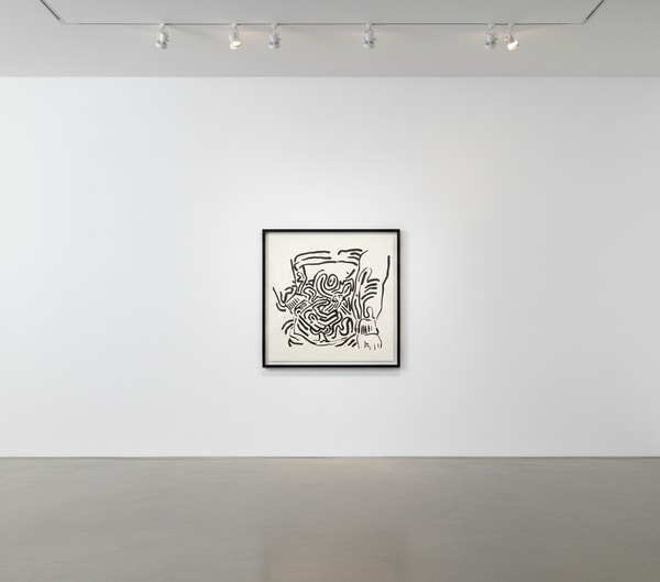 Keith Haring - Bad Boys 2 (Littmann PP. 58), 1986