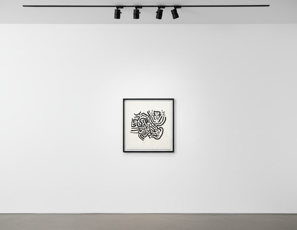 Keith Haring - Bad Boys 3 (Littmann PP. 58), 1986