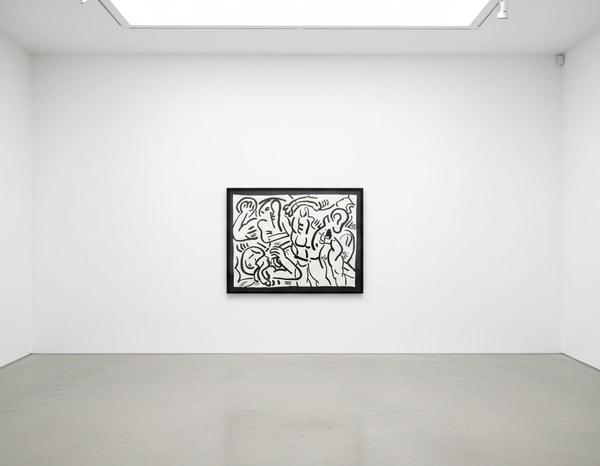 Keith Haring - Bad Boys 6 (Littmann PP. 59), 1986