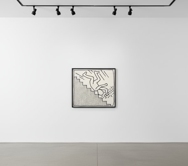 Keith Haring - Blueprint Drawing 16 (Littmann PP. 183), 1990