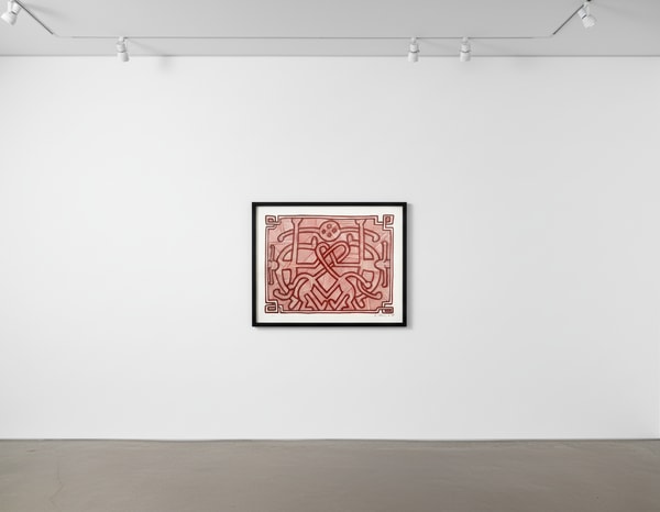 Keith Haring - Chocolate Buddha 2 (Littmann PP. 124), 1989