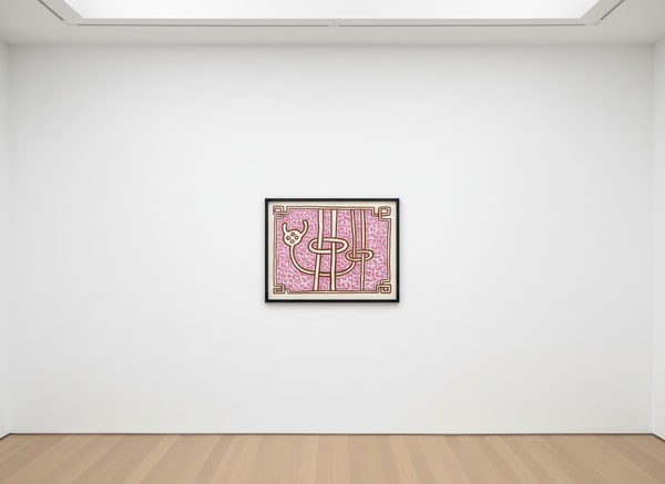 Keith Haring - Chocolate Buddha 3 (Littmann PP. 124), 1989