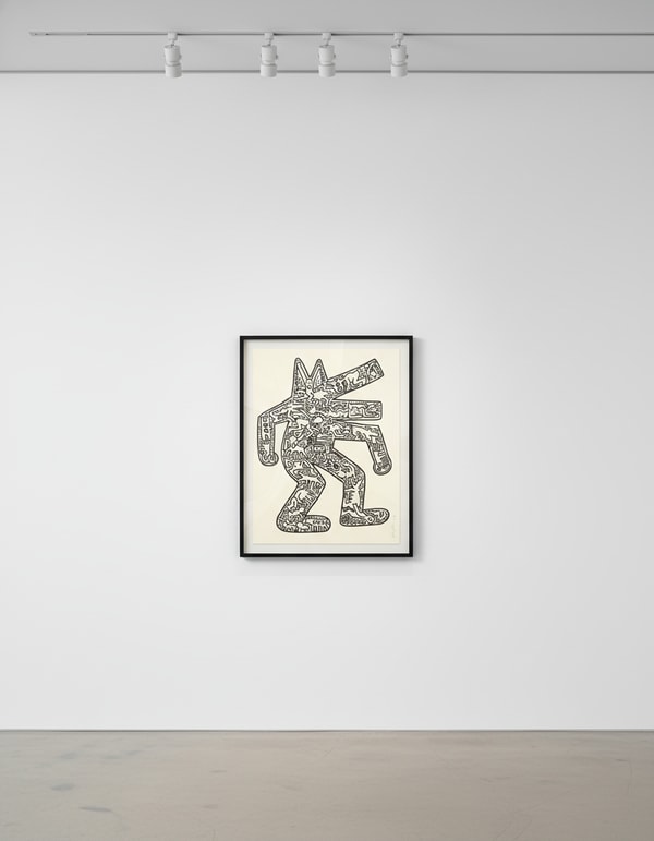 Keith Haring - Dog (Littmann PP. 49), 1985