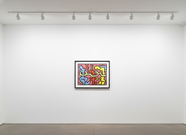 Keith Haring - Flowers 2 (Littmann PP. 166), 1990