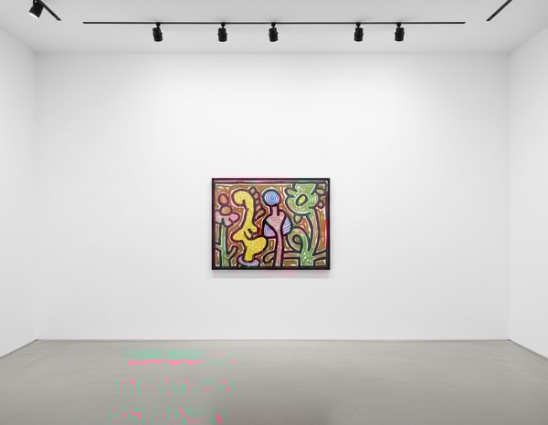 Keith Haring - Flowers 4 (Littmann PP. 167), 1990