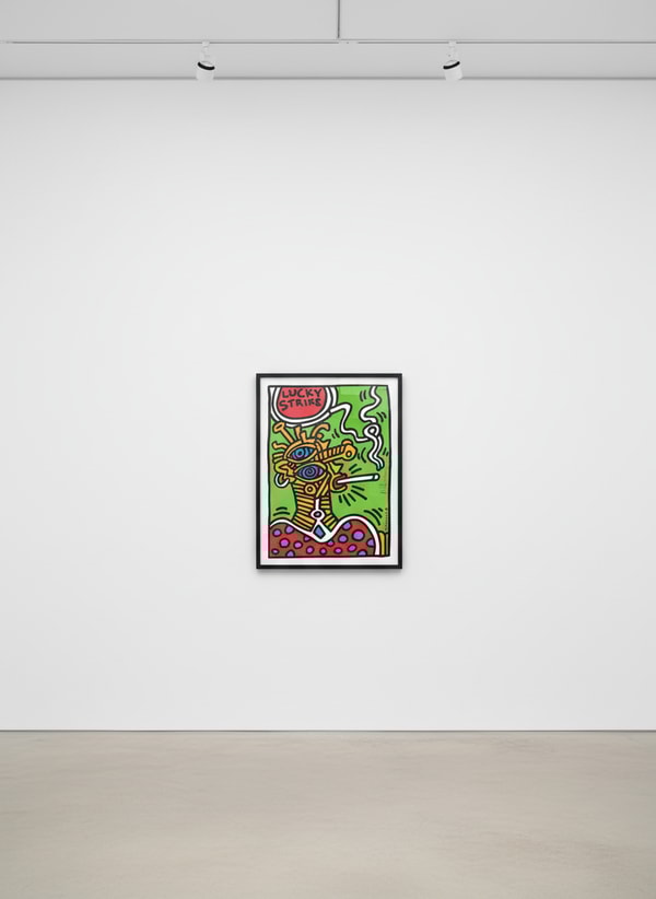 Keith Haring - Lucky Strike 1 (Littmann PP. 77), 1987