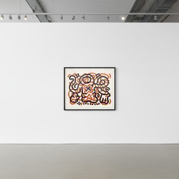 Keith Haring - Ludo 3 (Littmann PP. 46), 1985