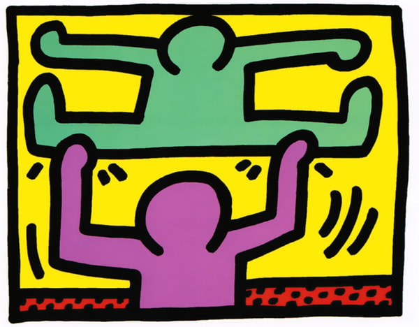 Keith Haring - Pop Shop I (D) (Littmann PP. 83), 1987
