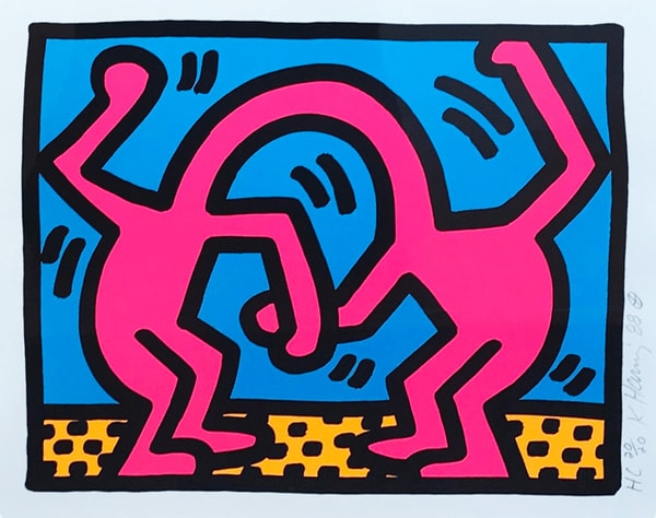 Keith Haring - Pop Shop II (D) (Littmann PP. 97), 1988