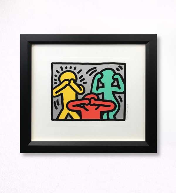 Keith Haring - Pop Shop III (C) (Littmann PP. 145), 1989