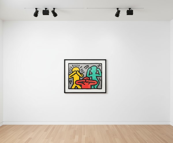 Keith Haring - Pop Shop III (C) (Littmann PP. 145), 1989