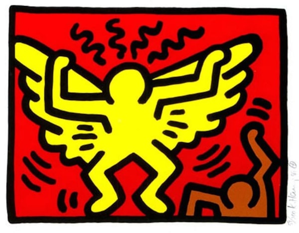 Keith Haring - Pop Shop IV (A) (Littmann PP. 146), 1989