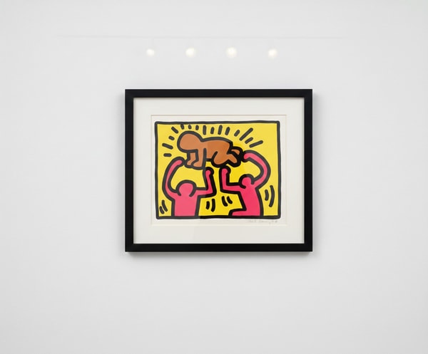 Keith Haring - Pop Shop IV (B) (Littmann PP. 146), 1989