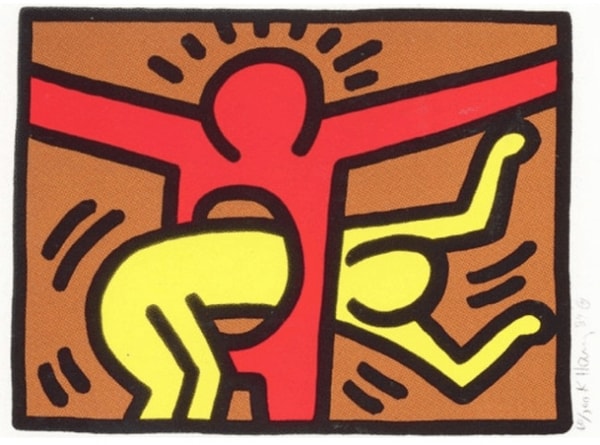Keith Haring - Pop Shop IV (C) (Littmann PP. 147), 1989