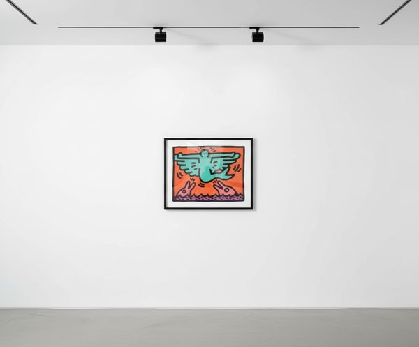 Keith Haring - Pop Shop V (B) (Littmann PP. 148), 1989, Silkscreen