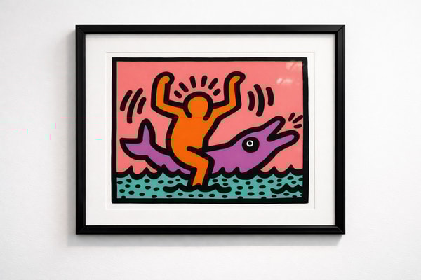 Keith Haring - Pop Shop V (C) (Littmann PP. 149), 1989, Silkscreen