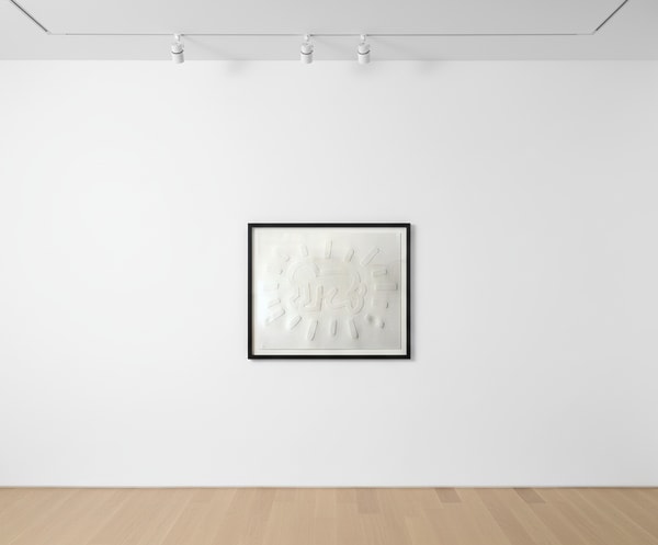 Keith Haring - Radiant Baby, from White Icons (Littmann PP. 172), 1990