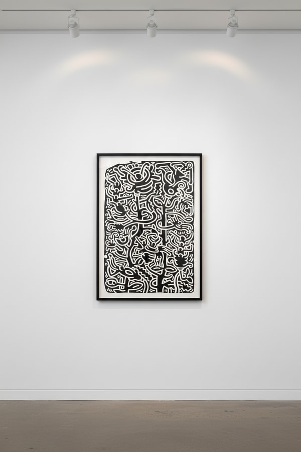 Keith Haring - Stones 4 (Littmann PP. 127), 1989