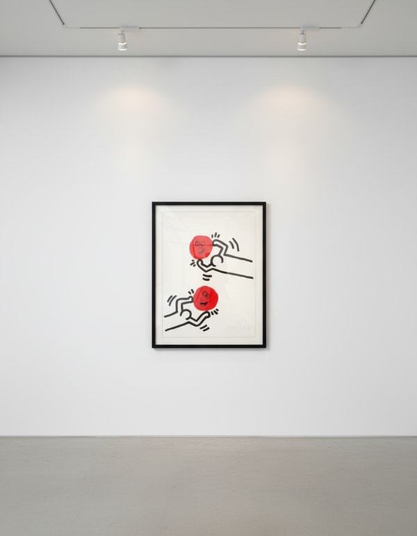 Keith Haring - The Story of Red and Blue 11 (Littmann PP. 129), 1989