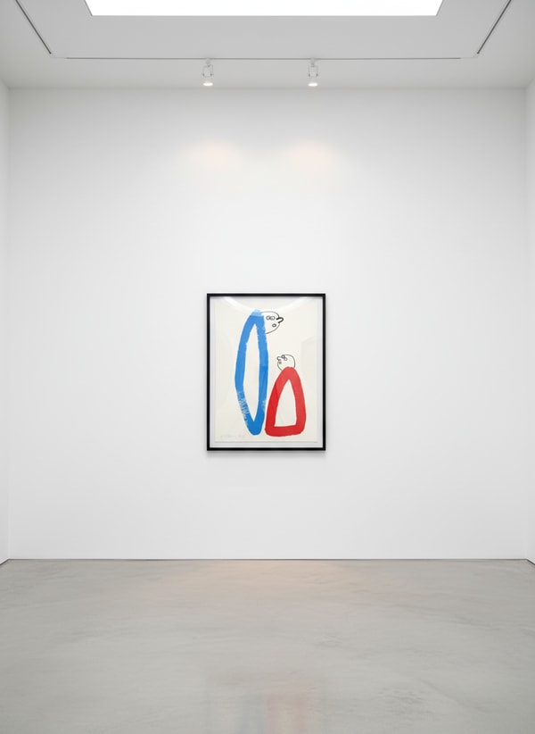 Keith Haring - The Story of Red and Blue 14 (Littmann PP. 129), 1989