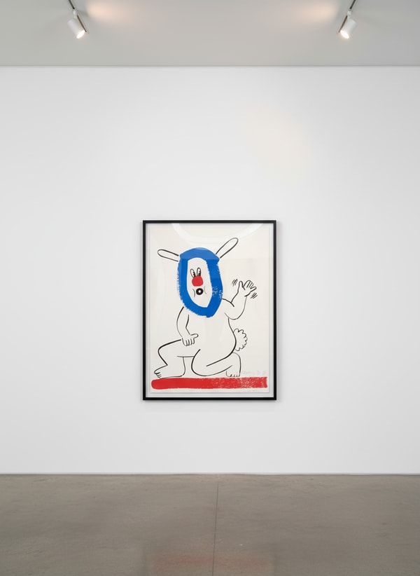 Keith Haring - The Story of Red and Blue 18 (Littmann PP. 129), 1989, Lithograph