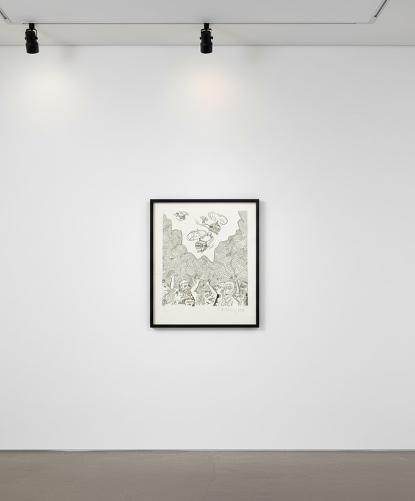 Keith Haring - The Valley 12 (Littmann PP. 140), 1989