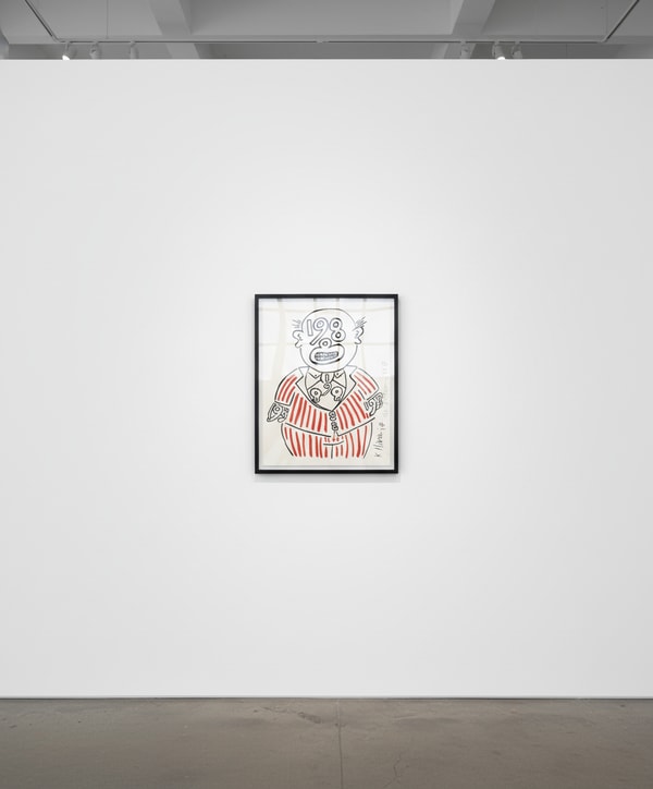 Keith Haring - Untitled (1988 Man) (Littmann PP. 92), 1988