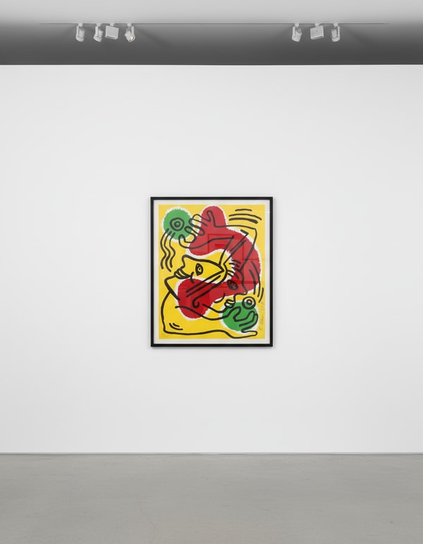 Keith Haring - Untitled (4 United Nations International Volunteer Day) (Littmann PP. 93), 1988