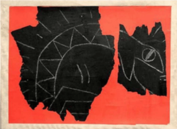 Keith Haring - Untitled (Serpent), 1982