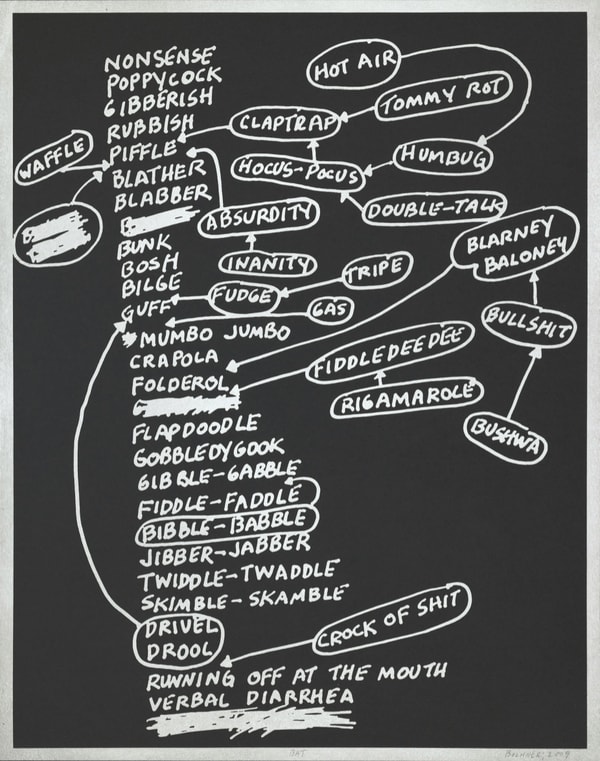 Mel Bochner - Nonsense, 2009